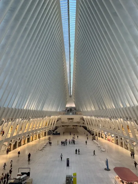 Checking In at the Oculus Subway Station