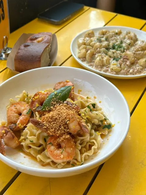 The cheapest but most al dente pasta I've ever had in New York 🍝