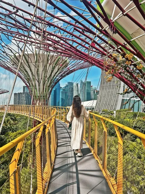 🇸🇬 Gardens by the Bay 🌳 Thank goodness I didn’t wait until evening!