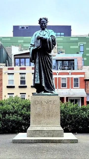 Washington's Postal Trail: The Statue of Dante