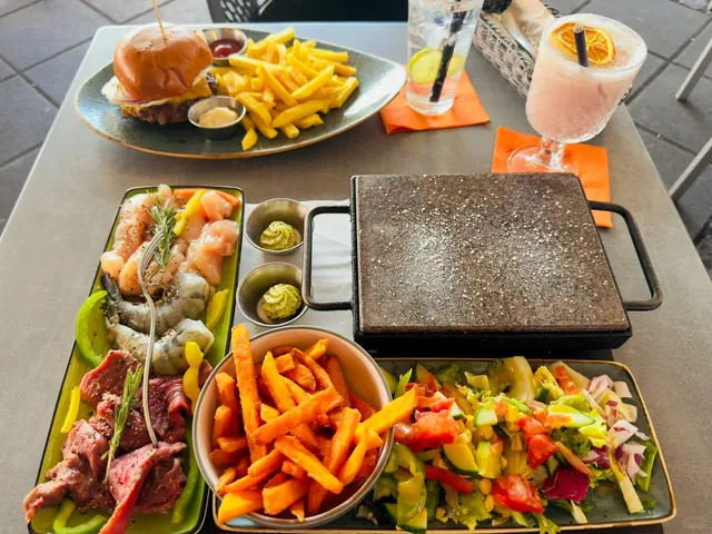 Frankfurt stone grill is really fragrant! Right in the city center 🏙️