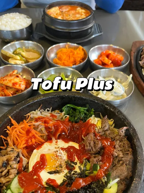 The Korean BBQ  restruant inCupertino-- Tofu Plus