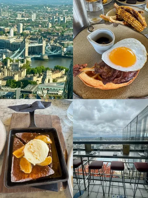 🇬🇧 London's Must-Visit Sky-High Dining Gem with Breathtaking Views!
