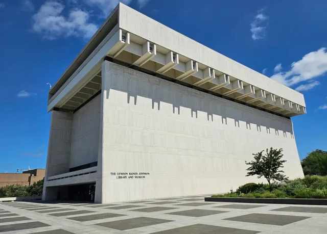 The LBJ Presidential Library in Austin