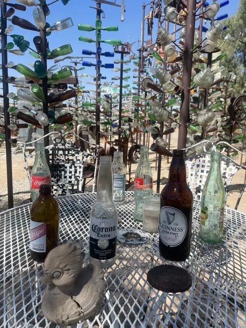 Around Los Angeles | A Colorful Glass Bottle Forest in the Desert 🌵✨