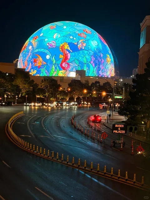 Flew to Las Vegas 🇺🇸 for the $2.4 Billion Giant Ball 😳
