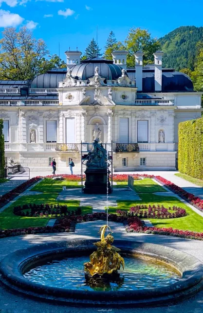 Schloss Linderhof - The Fairytale Mountain Palace​​ 🏰✨