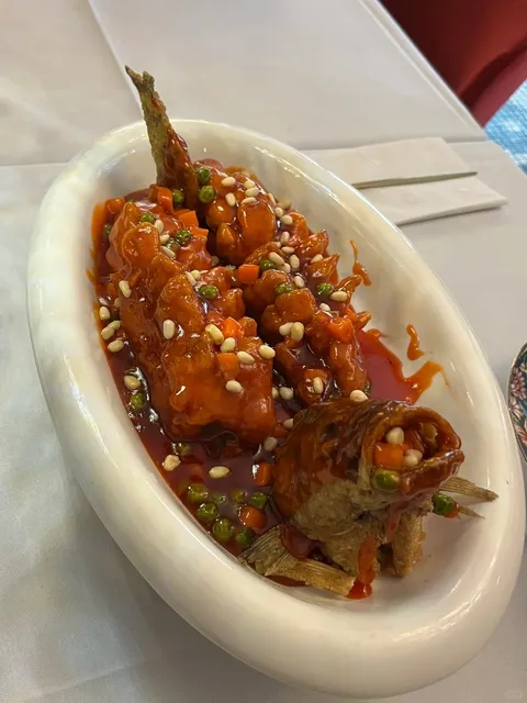 Seattle Food｜Jiang Nan – Pine Nut Perch with Roast Duck