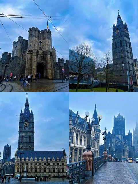 🇧🇪 Ghent: A Real-Life Harry Potter World! One-Day Itinerary