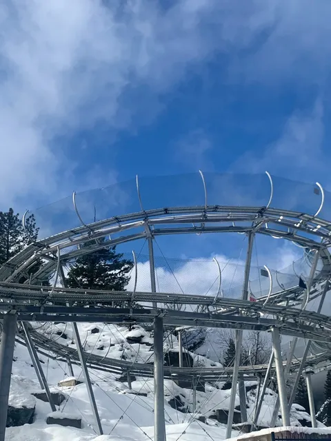 Ride the roller coaster before the snow melts!