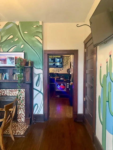 A Coffee Shop in a Century-Old House in Fort Worth ☕