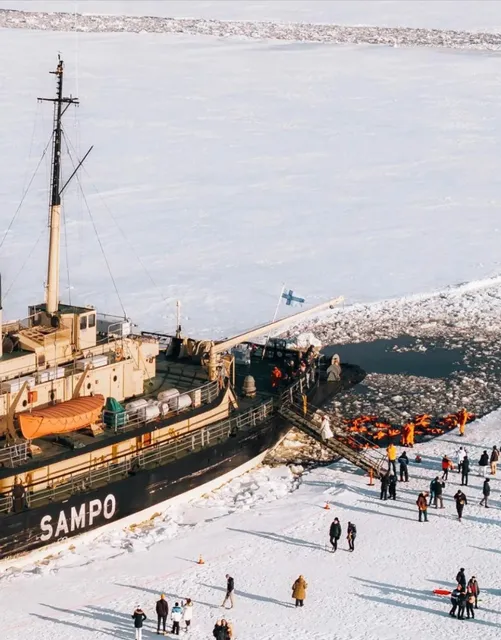 Finland 🇫🇮 | The Sampo icebreaker is now on sale for this year 🔥～