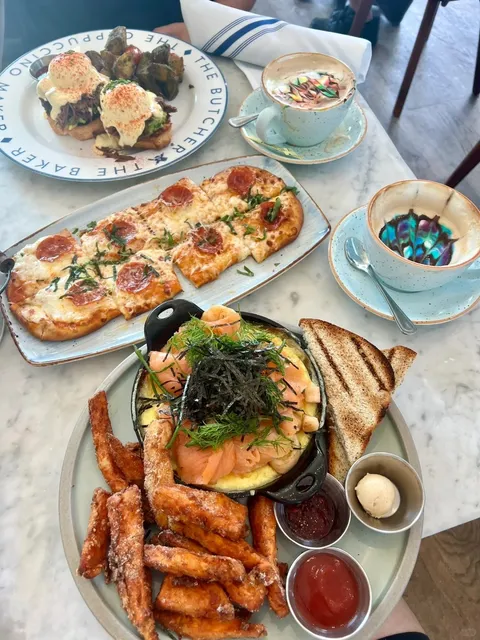 LA  Brunch--The Butcher, The Baker, The Cappuccino Maker