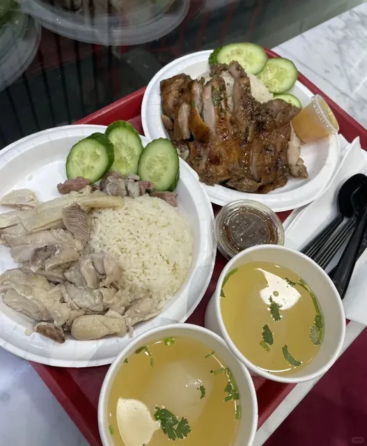 New York Food Exploration 🐰 | Me Chicken Rice