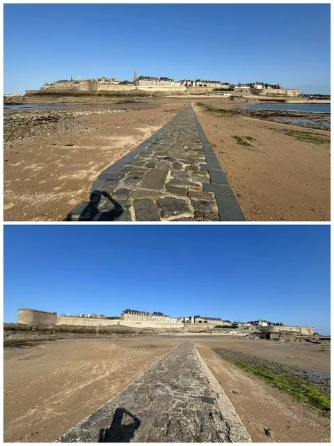 🇫🇷 Saint-Malo, France | Where the Sea Meets the City Walls 🌊🏰