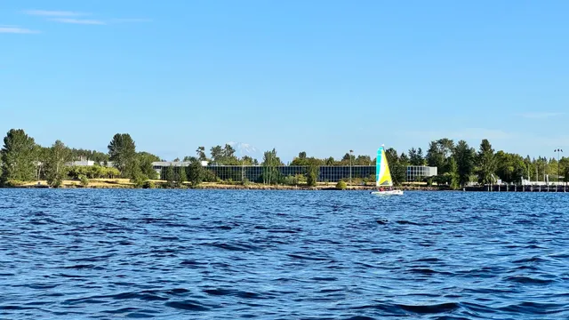 ​​Hobie Wave Sailing Adventure | My First Time on the Water 🌊⛵​​