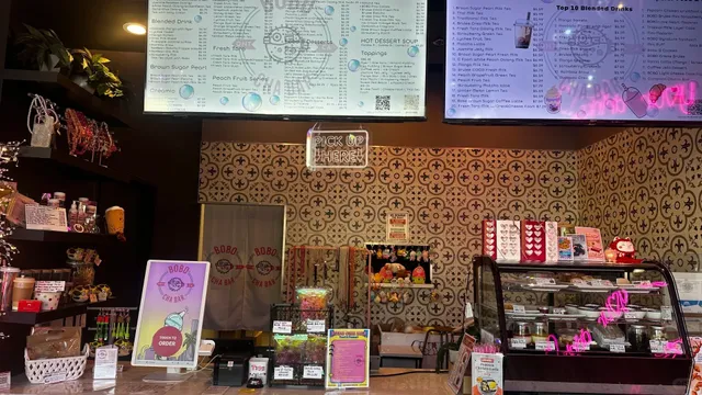 Sipping on Boba at Ontario BOBO CHA BAR in LA! 🧋💖