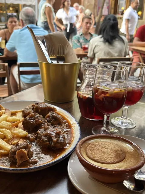 Every meal in Seville is a surprise 😲!
