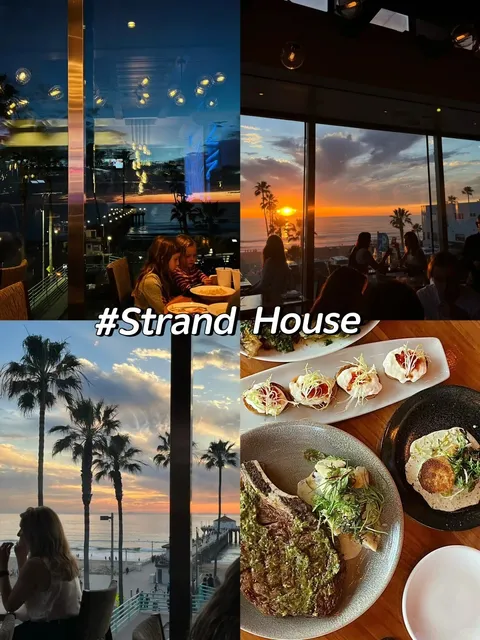 The Strand House | Ocean View Dining in LA 🌊🍽️