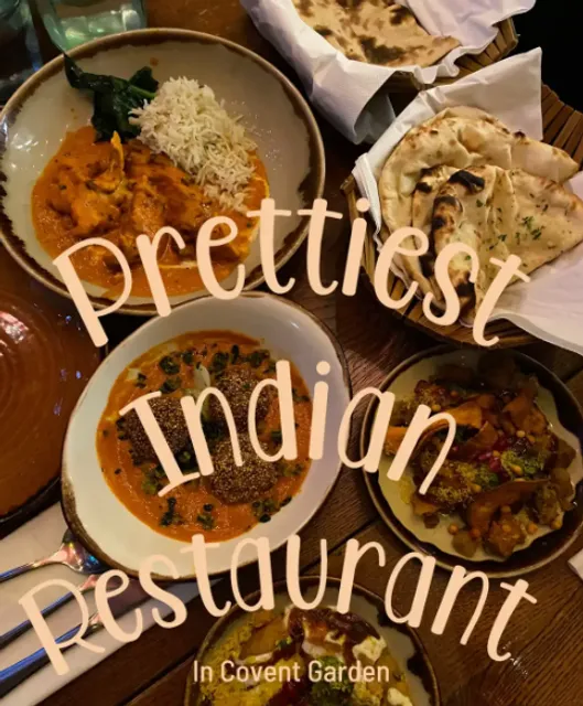 🌺 Prettiest Indian Restaurant in Covent Garden: Cinnamon Bazaar, Cove