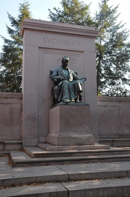 Washington Stamp Story: President Buchanan Memorial Statue 🏛️📮