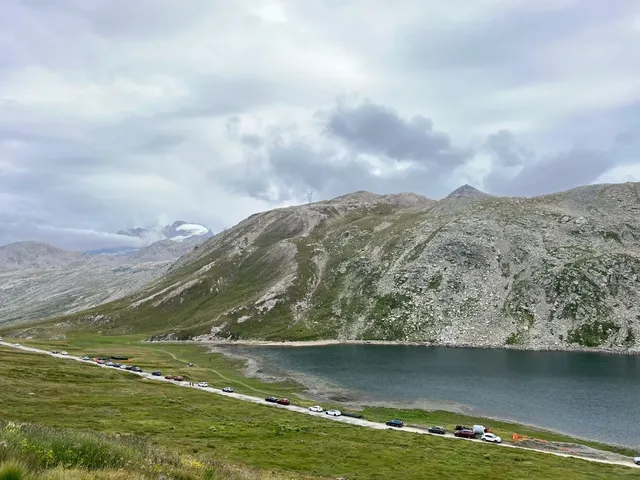 By car in Turin Paradise National Park.