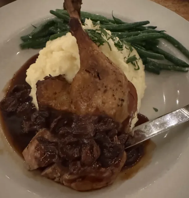 I had grilled fish on grape leaves at this restaurant in Madison!