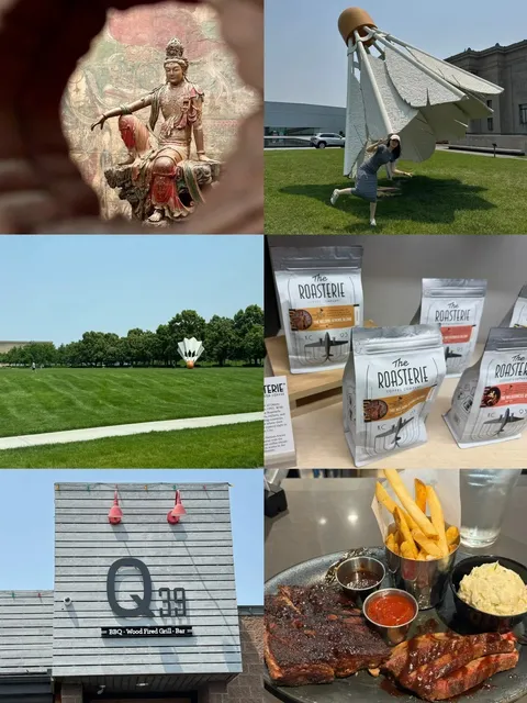 🇺🇸 Must-Visit in Kansas City｜Artistic Museum & Q39 BBQ 🍖