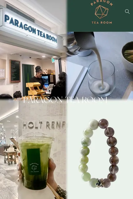 🇨🇦 ​​Paragon Tea Room: Where Matcha Meets Mystic Energy!​​ 🍵✨