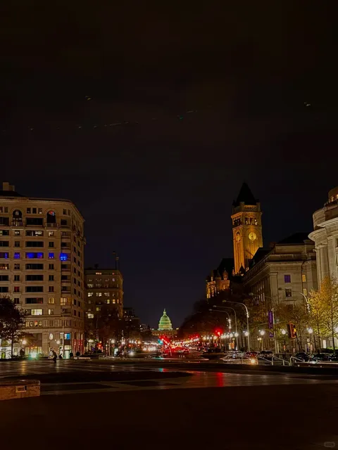 The Capitol at Night: Washington's Nocturnal Glory 🏛️✨