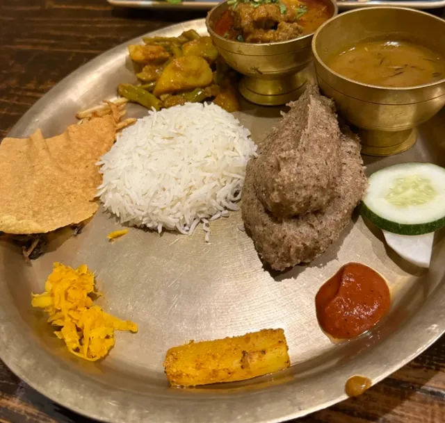 Eating "Papa Rice" in Nepal |