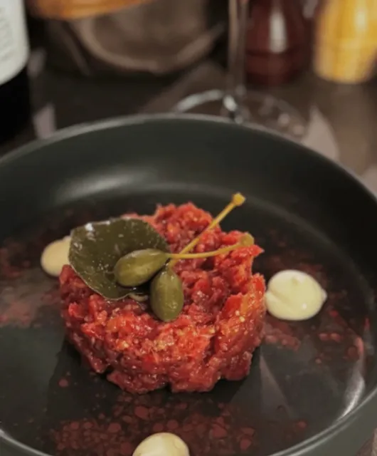 I've arrived at a steakhouse in Florence.