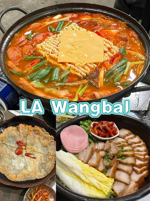 The Korean restaurant in Los Angeles-- LA Wangbal, 엘에이 왕발