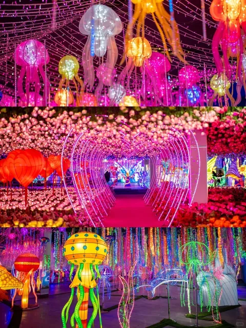 California’s Lakewood Nighttime Destination! Dreamy Light Exhibition ✨