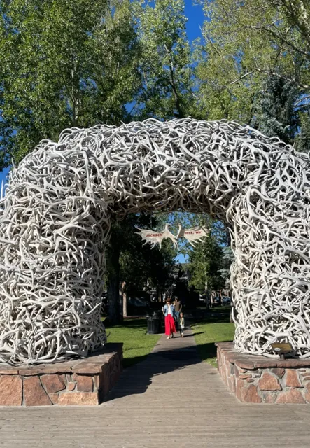 Jackson Town in Wyoming