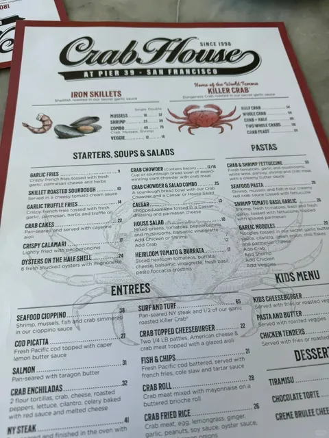 Crab House at Pier 39 | San Francisco's Best Seafood with a View! 🌊🦀