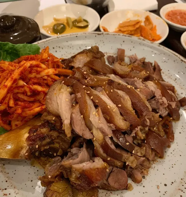 My Korean friend recommended authentic and delicious snow soup