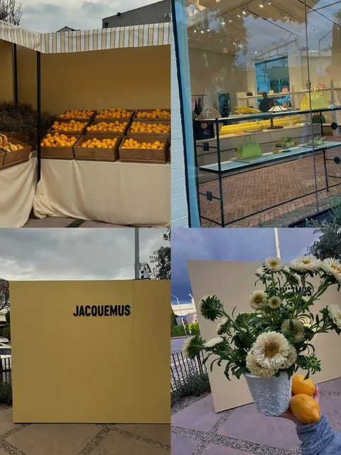 Jacquemus New Store Opening in LA – Checked In! 💛✨  