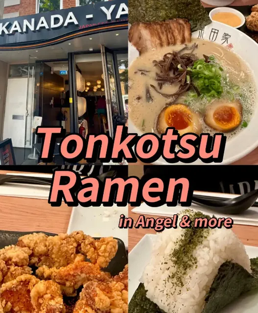 🍜 Casual Ramen Spot with Good Tonkotsu: Kanada-Ya, Angel and more