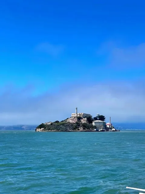 Alcatraz Island in San Francisco is a contrasting aesthetics 
