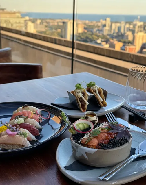 ​​Toronto’s Sky-High Dining Gem | AP Restaurant – Sunset Views 🌆🍣