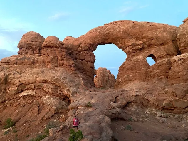 🏜️Desert Sunset - Arches National Park at Dusk🌄
