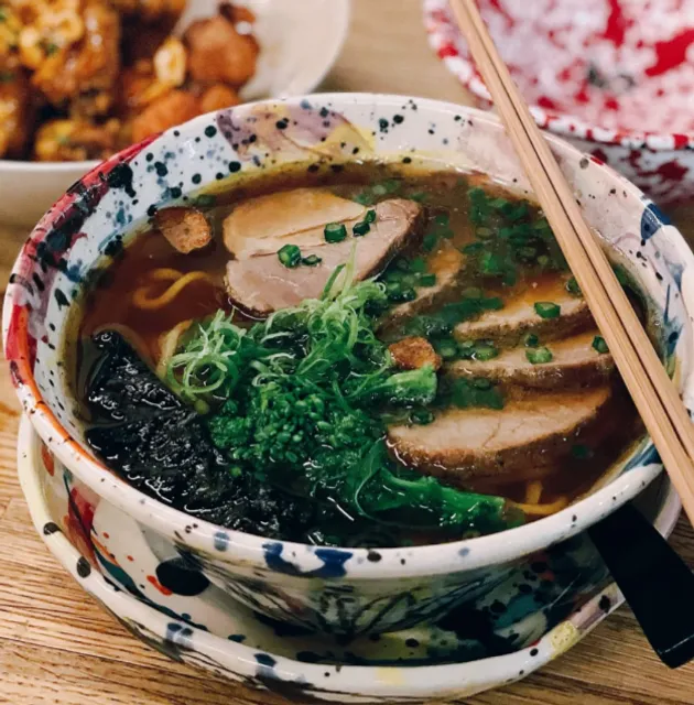 Treasure Ramen Shop | Bowls and plates are art! 👑 New York food