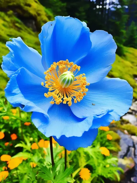National Flower Series | Meconopsis grandis ~ Bhutan
