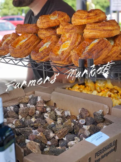 Morel Mushrooms🍄 Taro Porridge🍯 Farmers Market Is Open!