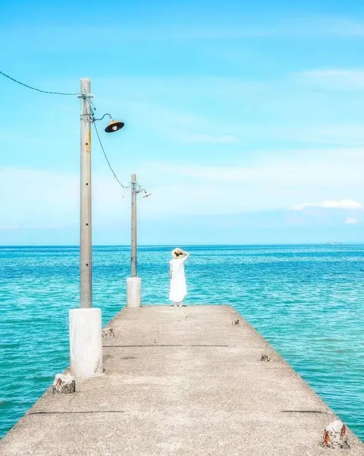 Hara-oka Wharf, Japan 🌸🌊