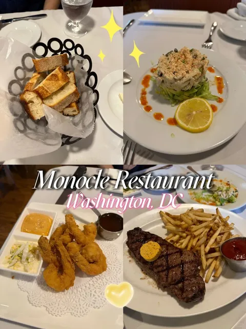 The Monocle Restaurant near Museums in Washington, D.C.! 