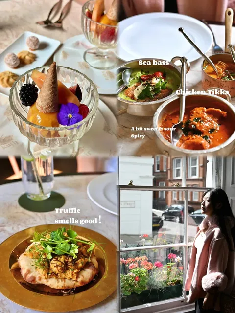 Enjoying a Michelin-Recommended Meal in London's Rich Neighborhood 🍽️