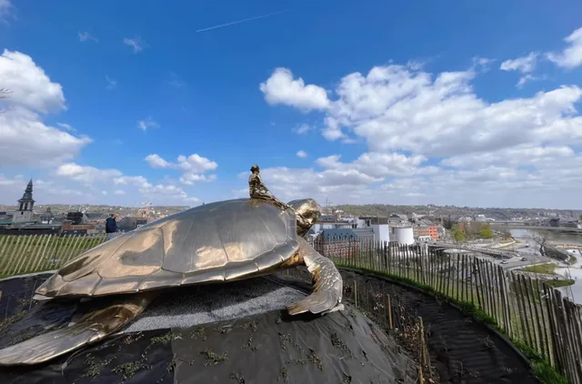 Namur, the capital of the Walloon Region in Belgium 