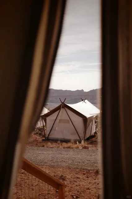 Glamping Under the Stars ⛺️✨ Under Canvas Lake Powell